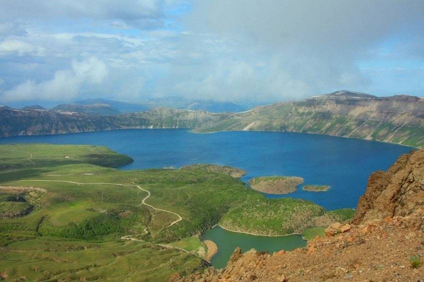 Nemrut Crater Lake location